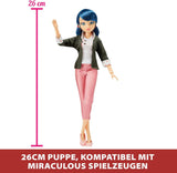 Bandai - Miraculous Ladybug - Verkleedpop 26 cm met twee outfits - Lieveheersbeestje - P50355 Poppen Naty Shop