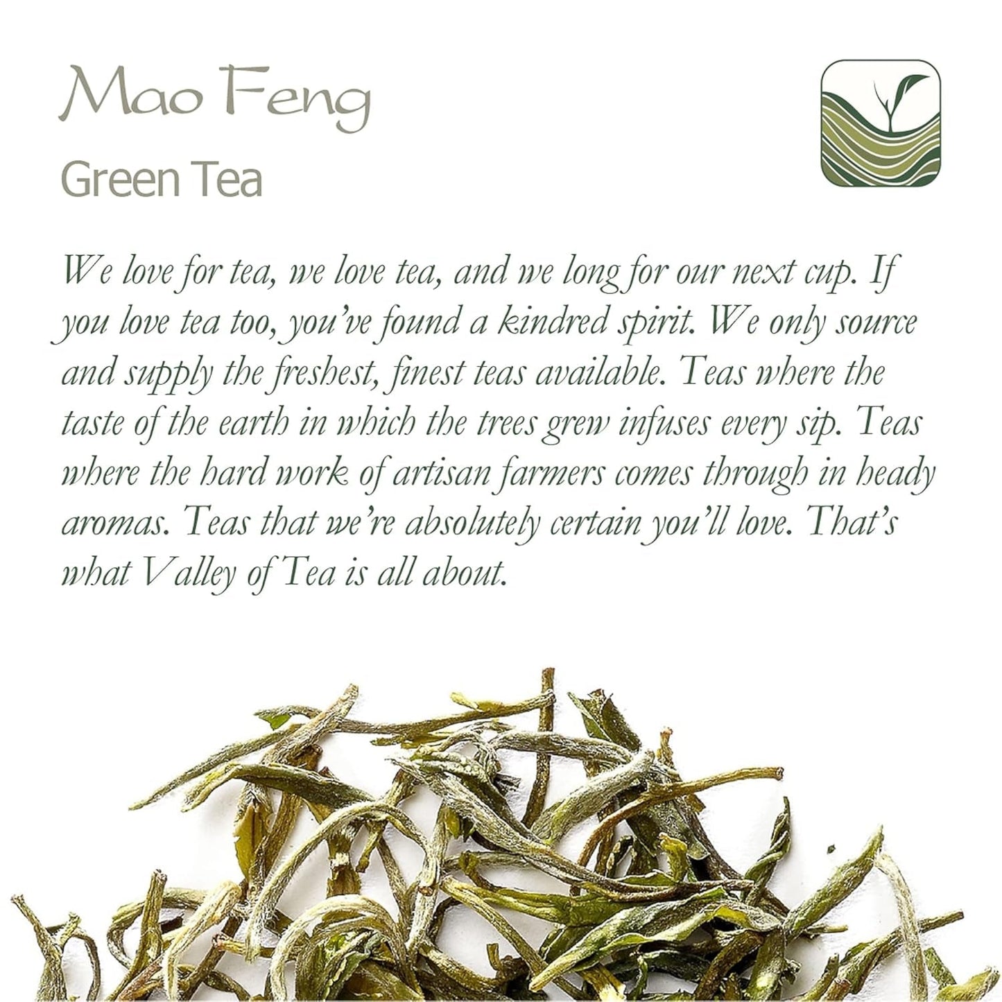 Mao Feng Huangshan Groene Thee - Beroemde Chinese thee uit Huang Shang - Maofeng Gele Bergen Groene Theebladeren China Mao Feng Thee Biologische Groene Thee Chinese Groene Thee Groene Thee