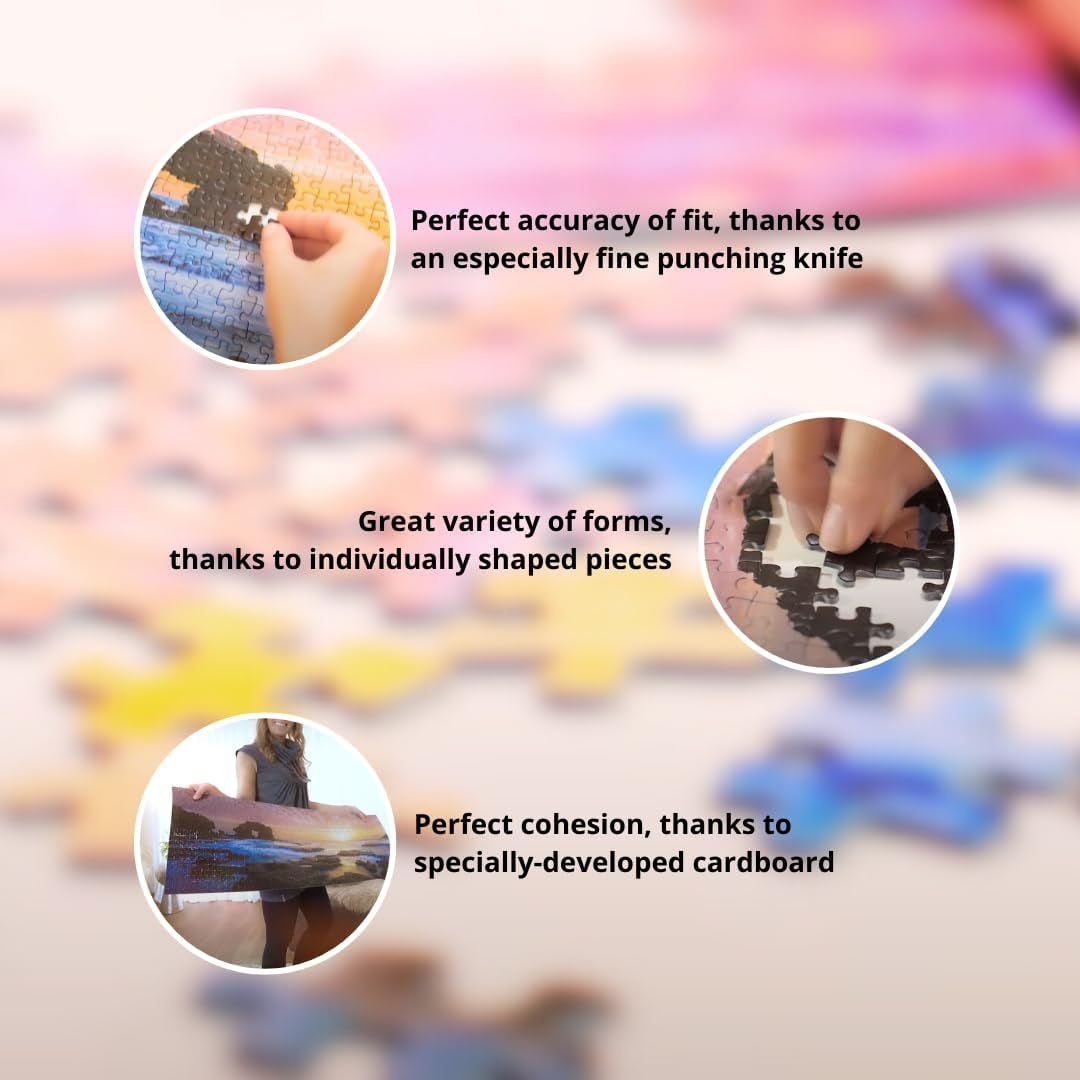 Schmidt Spiele Strandhuis, puzzel 1.000 stukjes Puzzel Naty Shop