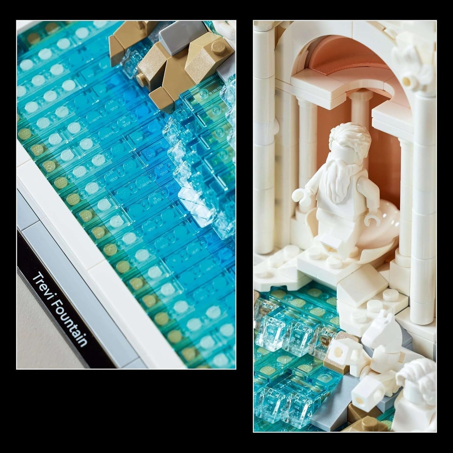 LEGO Architecture Trevifontein - Model van een monument in Rome met minifiguren sculpturen - verzamelstuk voor kantoor en woonkamer - cadeau voor volwassenen en architectuurliefhebbers 21062 Bouwsets Besuche den LEGO-Store