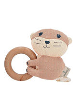 Sterntaler Baby Jungen Greifling Baby Holz Greifling Otti - Babyspeelgoed, Grijpspeelgoed, Grijpspeelgoed Houten Grijpring voor kinderen - Biologisch babyspeelgoed Naty Shop Standaard titel