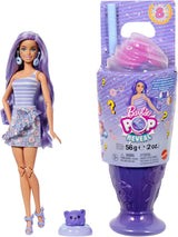 Barbie Pop Reveal Series-set met modepop en accessoires, Candy-serie, Donut Dreams-ontwerp met huisdier, 8 verrassingen inclusief kleurverandering, JFY60