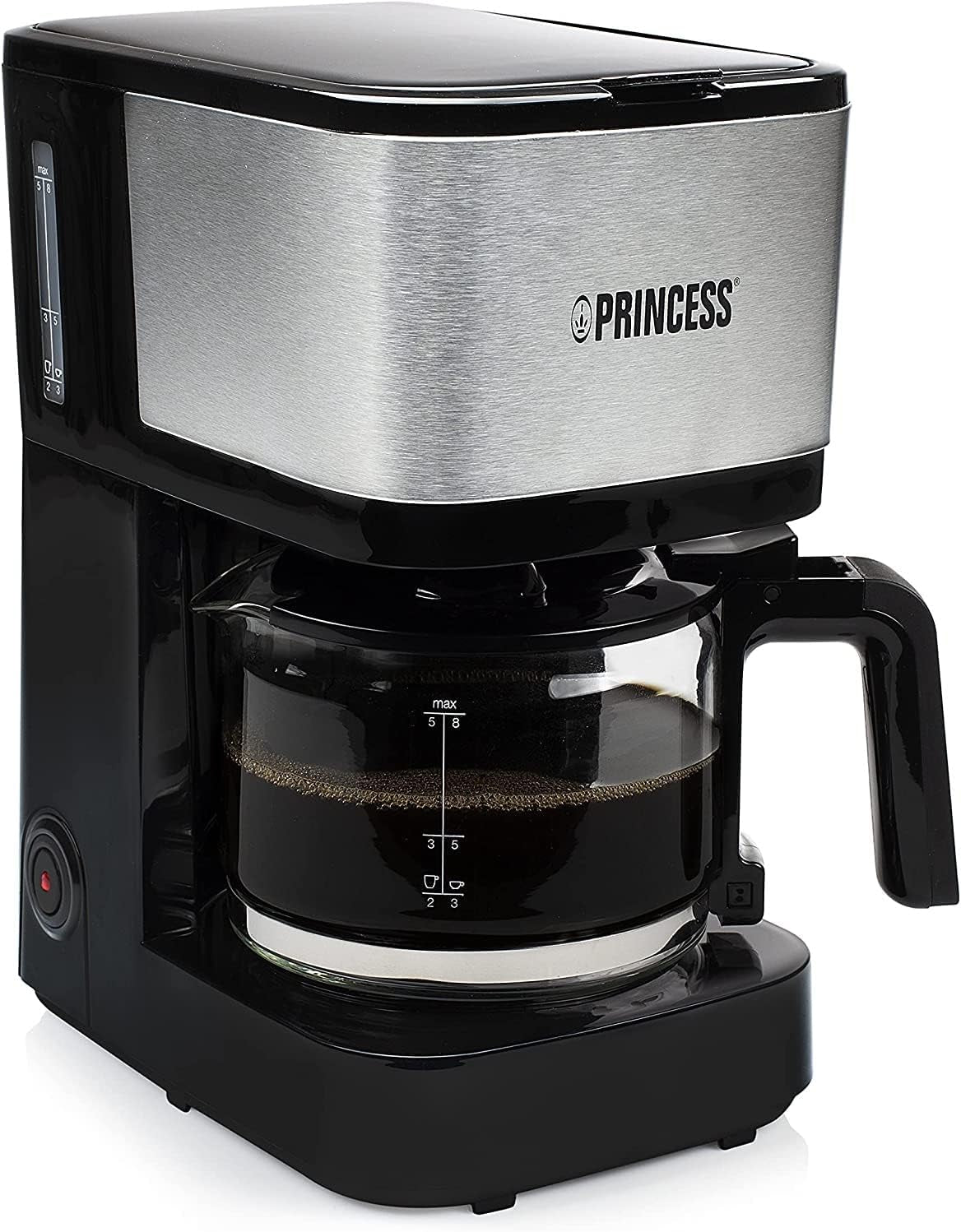 Princess Espressor 249452 – Voor Nespresso™, Dolce Gusto en ESE capsules – 19 bar Italiaanse pomp – 0,6 L – 1450 W