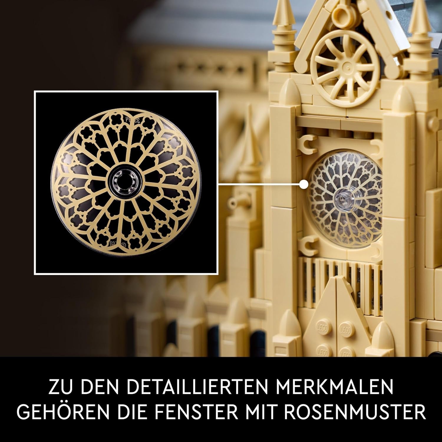 LEGO Architecture Notre-Dame de Paris, verzamelobject voor volwassenen, Frankrijk-souvenir, cadeau voor vrouwen, mannen, globetrotters en alle liefhebbers van geschiedenis, architectonisch model 21061 Bouwsets Besuche in LEGO-Store