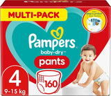 Pampers Baby-Dry Pants Größe 5, 160 Stück, 11kg-17kg, 360° auslaufsichere Geschikt voor dag en nacht