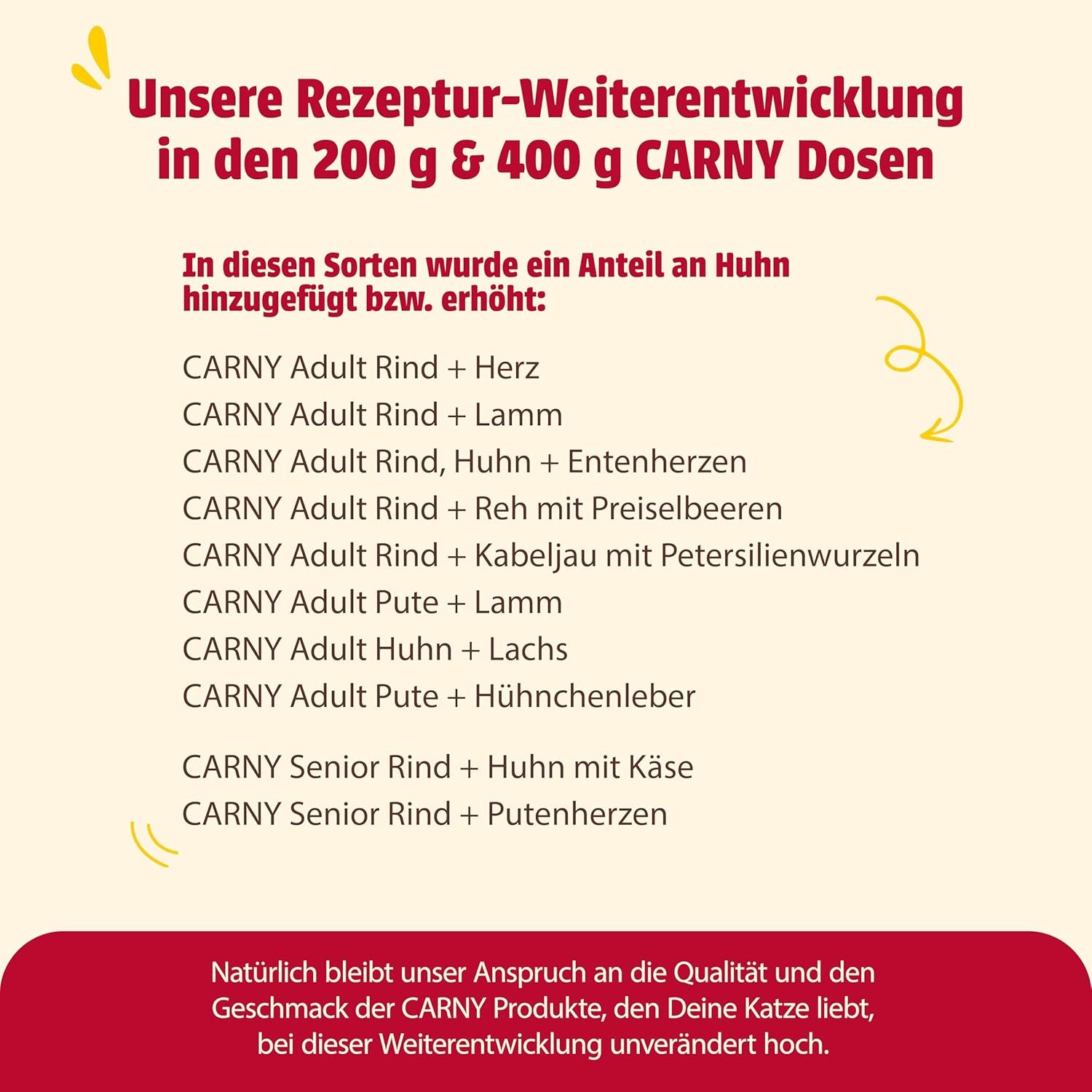 animonda Carny Adult Savory Variety (12 x 400 g), natvoer voor volwassen katten, natvoer met 100% verse vleesingrediënten, graanvrij en suikervrij