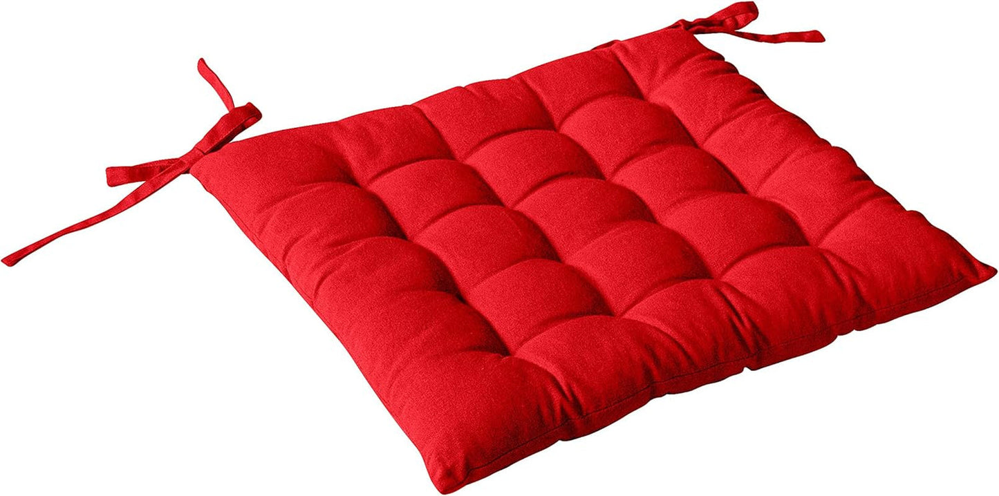 Quilt met 4 bobbels, jute, 90 X 190 Cm, klei, 2007AGCHLJT090190, 90 X 190 Cm Quilts en quilts Naty Shop Rood