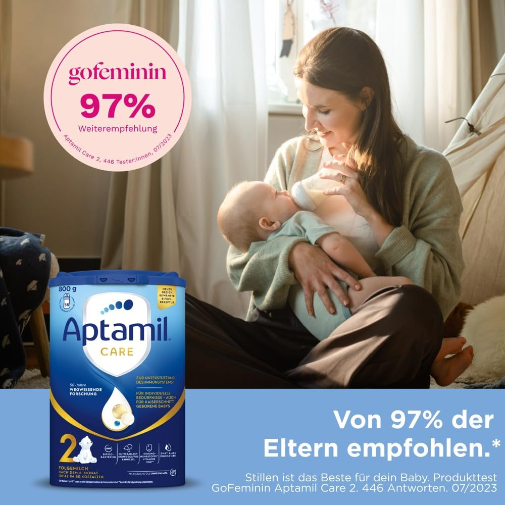 Aptamil Care 2 – Ook geschikt voor baby's geboren via een keizersnede – 1 x 800 g
