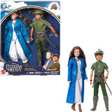 DISNEY Peter Pan & Wendy - Mobiel met typische outfits en verwijderbare accessoires, broeken van zachte stof, voor het naspelen van favoriete scènes of creatief spelen, voor kinderen vanaf 3 jaar, HNY36 Naty Shop Dolls Standaardtitel