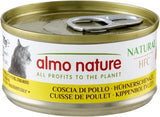 Almo Nature HFC Natuurlijk natvoer voor katten - Diverse recepten met kip - 6 x 70 g