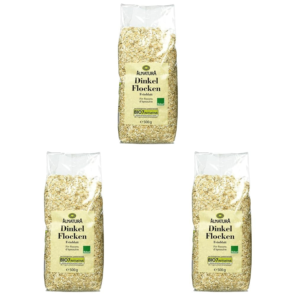 Biologische speltvlokken, fijne vlokken, 500g