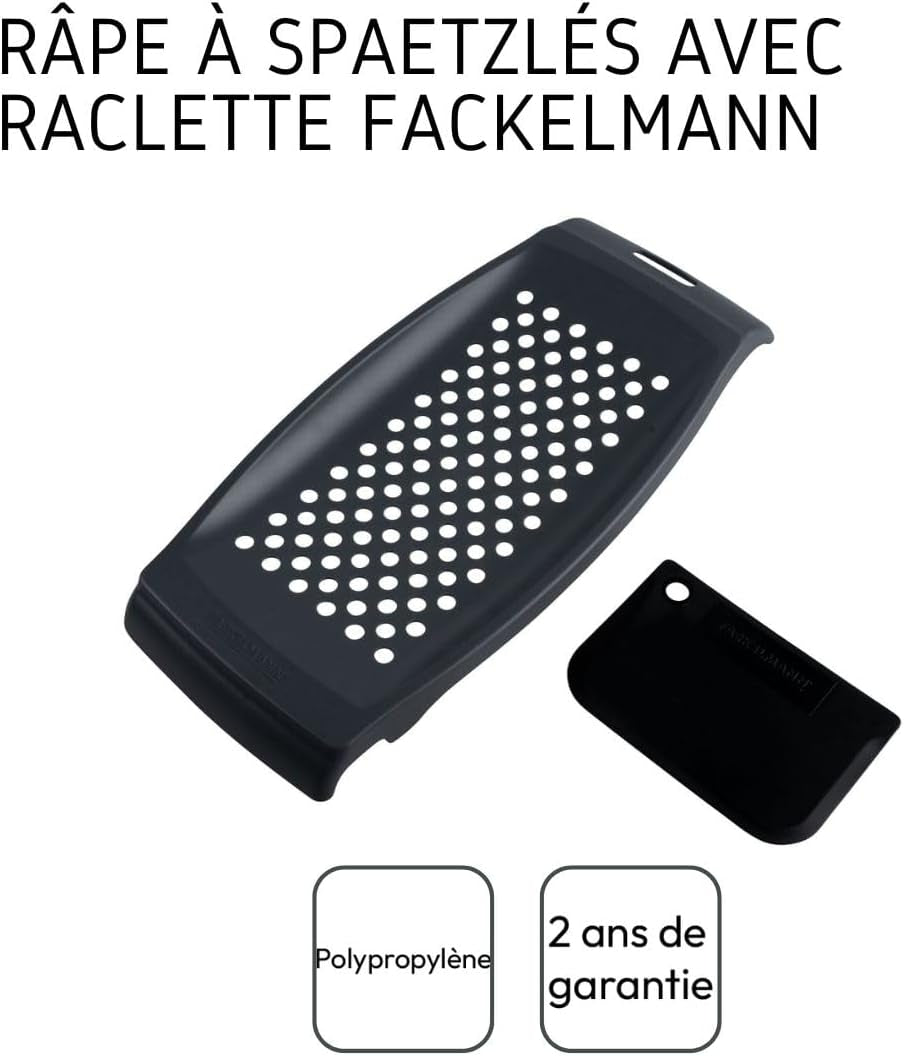 Fackelmann spaetzle rasp met deegschraper Dunschiller Naty Shop