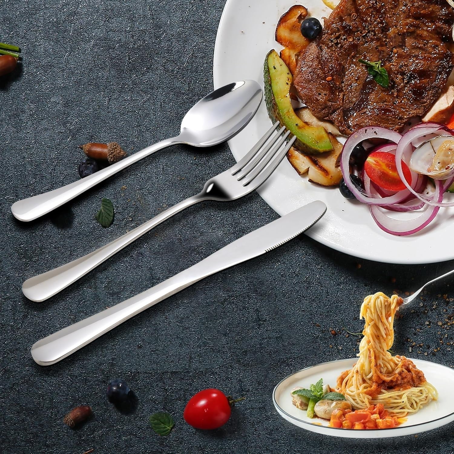 Kitchenboss bestekset voor 6 personen: Bestekset 20 of 30 delig Kitchen Naty Shop