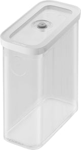 ZWILLING FRESH & SAVE CUBE Box, maat 2M, modulaire en stapelbare opbergdoos, hermetische en leegbare opslag, vaatwasmachinebestendig, transparante voedselbewaardozen Naty Shop 3M