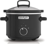 Slowcooker Crockpot, uitneembare keramische kom, gemakkelijk schoon te maken, 2,4 liter (1-2 personen) Slowcooker Naty Shop Standaardtitel