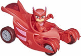 PJ Masks Owl Glider Kleuterspeelgoed Eulette's voertuig met Eulette-actiefiguur voor kinderen vanaf 3 jaar Recyclebare verpakking Actiefiguren Naty Shop Owl Glider