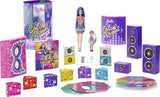 Barbie GXJ88 - Color Reveal Surprise Party, +50 verrassingen: 1 pop, 1 Chelsea pop, 2 dieren, 6 kleurveranderingen, accessoires en meer, dansfeestset, speelgoedcadeau voor kinderen vanaf 3 jaar