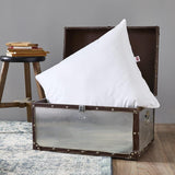 DODO 64476 Calgary Kussen, Dons/Gans & Eendenleer, 65 X 65 cm, Wit Standaard Naty Shop Unieke Kussens