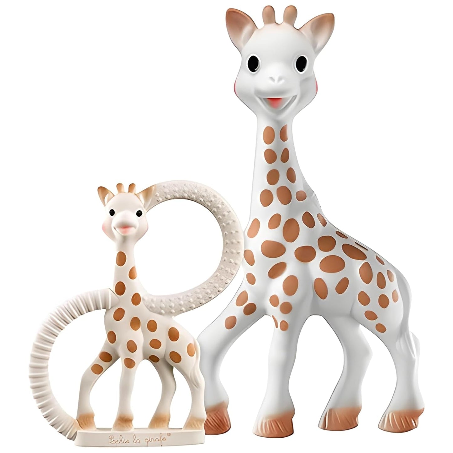 Sophie de Giraf - Babygeschenkdoos + Bijtring - 100% natuurlijk rubber - Babyactiviteitenset - Speelgoed voor vroeg leren