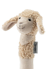Sterntaler babypieper schaap Flocke - Babyspeelgoed gemaakt van zachte stoffen - Babygreepspeeltje - Eerste pogingen om te vangen en te spelen, zandkleur Bebe Toys Naty Shop