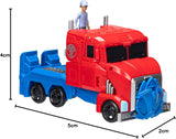 Transformers Earthspark Spin Changer Optimus Prime-figuur (20 cm) met Robby Malto-figuur (5 cm) van 6 actiefiguren Naty Shop