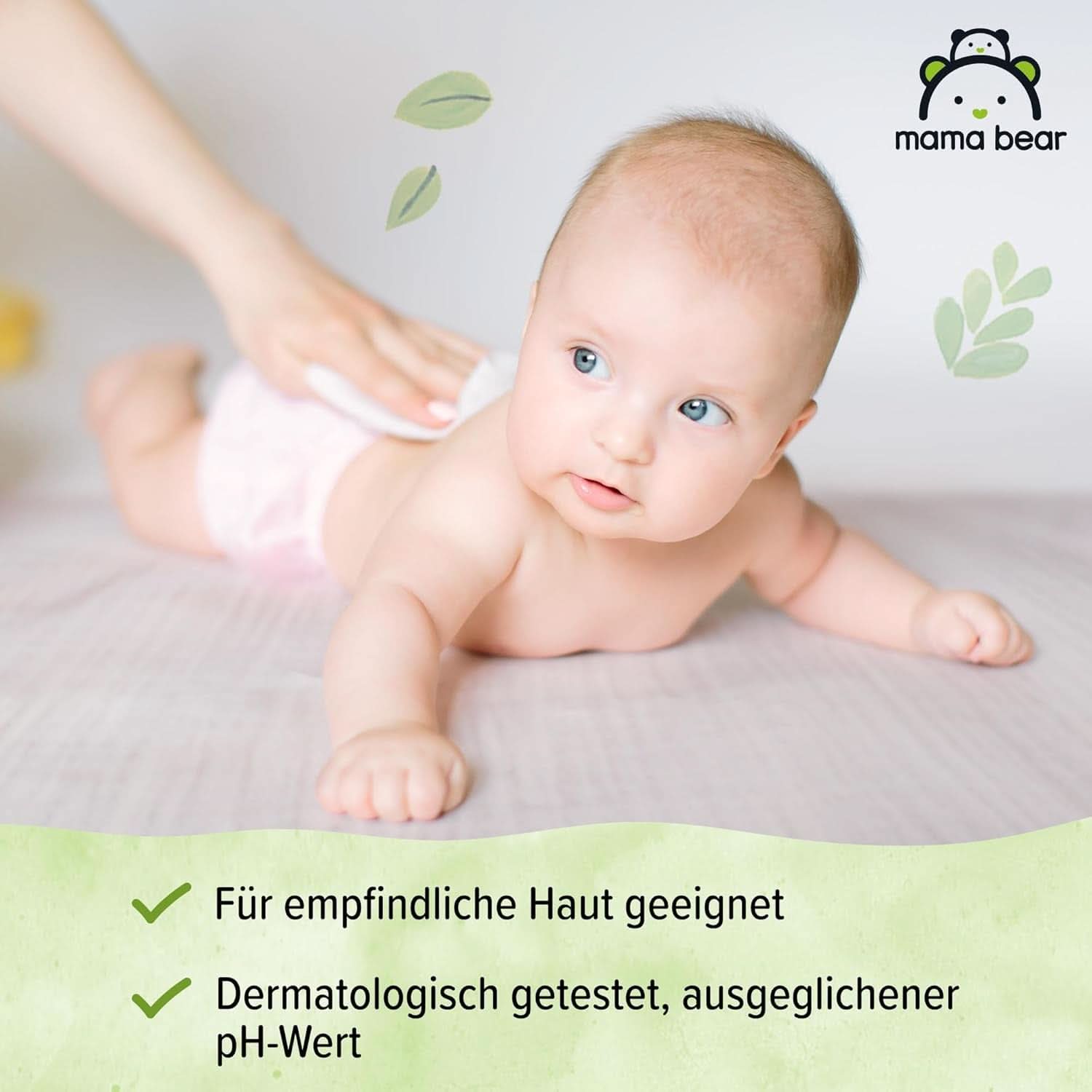 Verse Babydoekjes met Aloë Vera Mama Bear Naty Shop