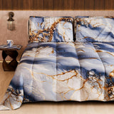 PETTI Artigiani Italiani - Winterquilt, Winterquilt, Eenvoudige quilt, Dubbelzijdig, Monocolor en digitaal printen, 100% hypoallergene microvezel, Made in Italy