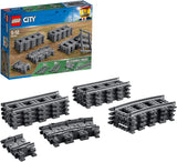 LEGO 60205 Stadsrails 20-delige uitbreidingsset voor kinderen, jongens en meisjes Speelgoedset Bouwsets Besuche in LEGO-Store 26X72X19Cm Enkel