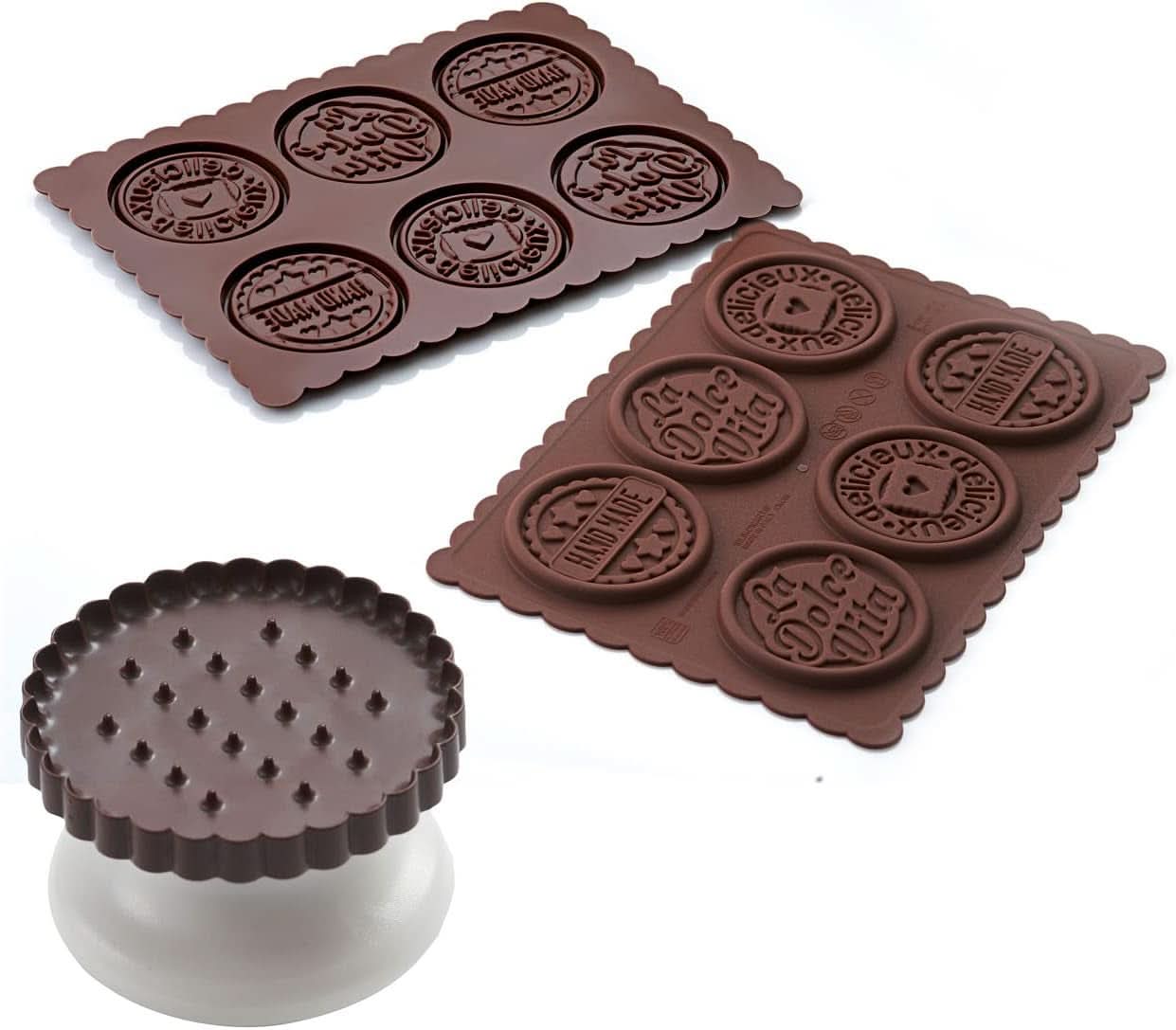 Silikomart 22.165.77.0165 CKC05 COOKIE DOLCE VITA SLIM Keuken Naty Shop