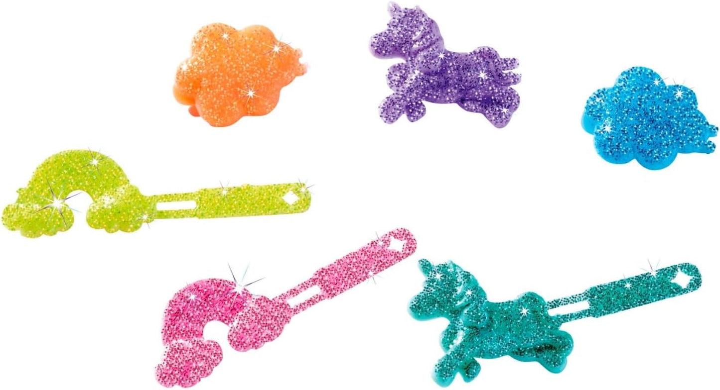 Simba 105733610 - Steffi Love Rainbow Mermaid, regenboog zeemeermin aankleedpop met kleurrijk haar, haarclips, kam en afneembare vin, speelpop 29 cm, vanaf 3 jaar Poppen Naty Shop