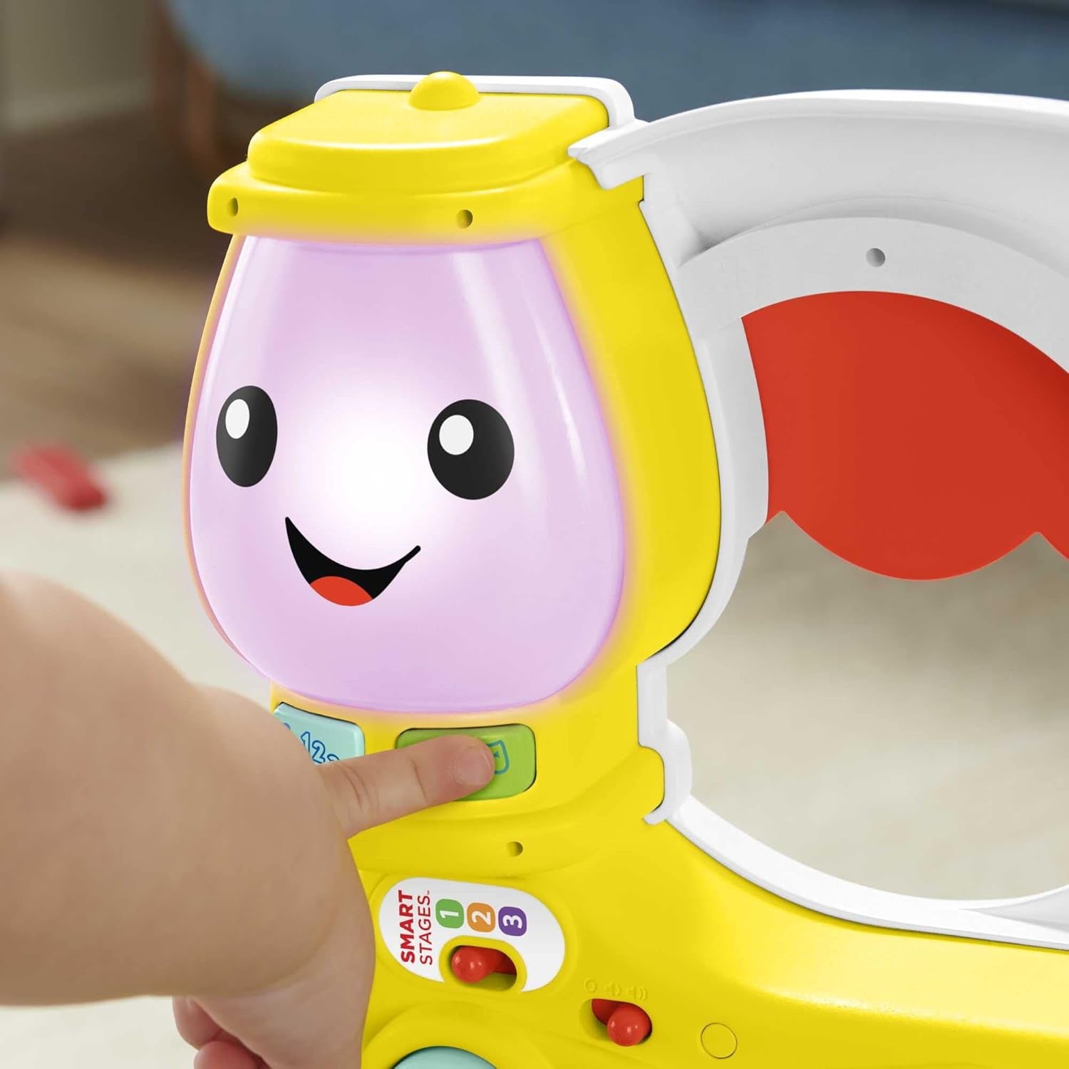 Fisher-Price - Lach en Leer Camper 3-in-1 Baby-duwspeeltje en muziek Activity Center Babyspeelgoed 9-36 maanden HCK51 Babyspeelgoed Naty Shop