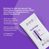 Multi-Gyn Intifresh, intieme doekjes voor uitwendig gebruik, 12 vochtige doekjes