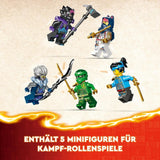 LEGO NINJAGO Egalt Drakenmeester, Ninja Set met Drakenspeelgoed en 5 figuren waaronder Lloyd en NYA, Drakenmeester, cadeau voor jongens en meisjes vanaf 8 jaar 71809 Bouwsets Beuche in LEGO-Store
