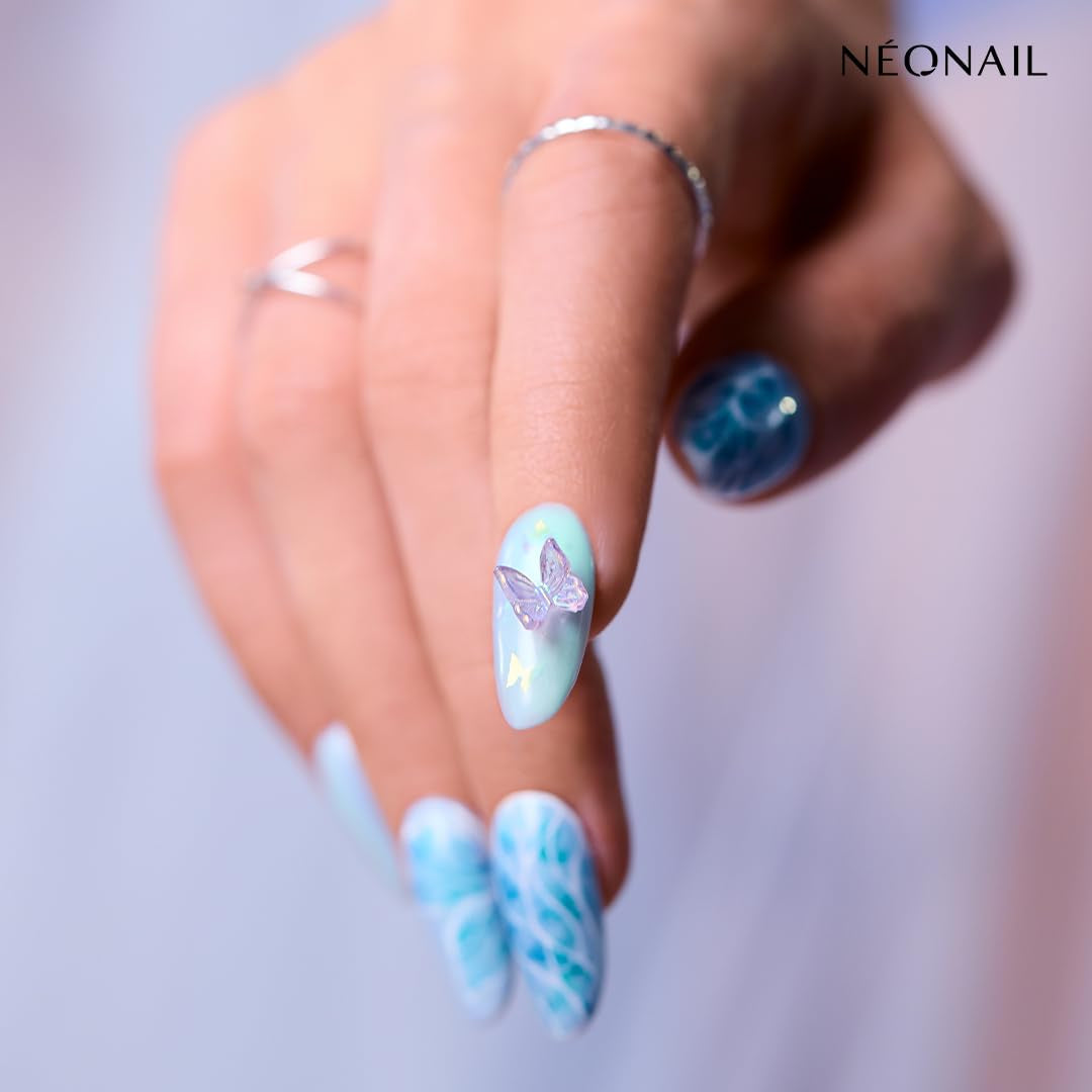 NÉONAIL Nageldecoratie 3D Nail Art Schmetterlinge - Nail Charms - Nägel Selber Machen - Nails - Nageldesign Accessoires - Nailart - Nail Art Zubehör - Nagel Deko - Nagelschmuck - Mehrfarbig