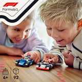 LEGO City F1 Williams Racing en Haas F1 racewagens - Formule 1 speelgoed met bouwbare auto's en 2 minifiguren van coureurs - Kleine cadeau-ideeën voor jongens en meisjes vanaf 4 jaar 60464 Bouwsets Beuche in LEGO-Store