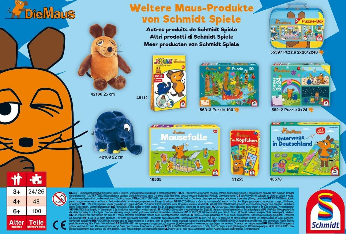 De muis in de jungle (kinderpuzzel) Puzzel Naty Shop