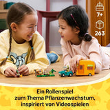 LEGO Animal Crossing Gerd's Caravan & Tuin Rollenspelset Autospeelgoed voor kinderen van 7 jaar oud Meisjes en jongens Cadeau Videogamespeelgoed met dierenfiguren 77054 Bouwsets Besuchen in LEGO-Store