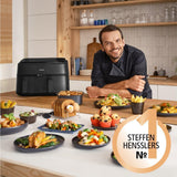 Philips Dual Basket Airfryer 3000 Serie met ontbijtset, 9 liter, 2 lades Huishoudelijke apparaten Naty Shop