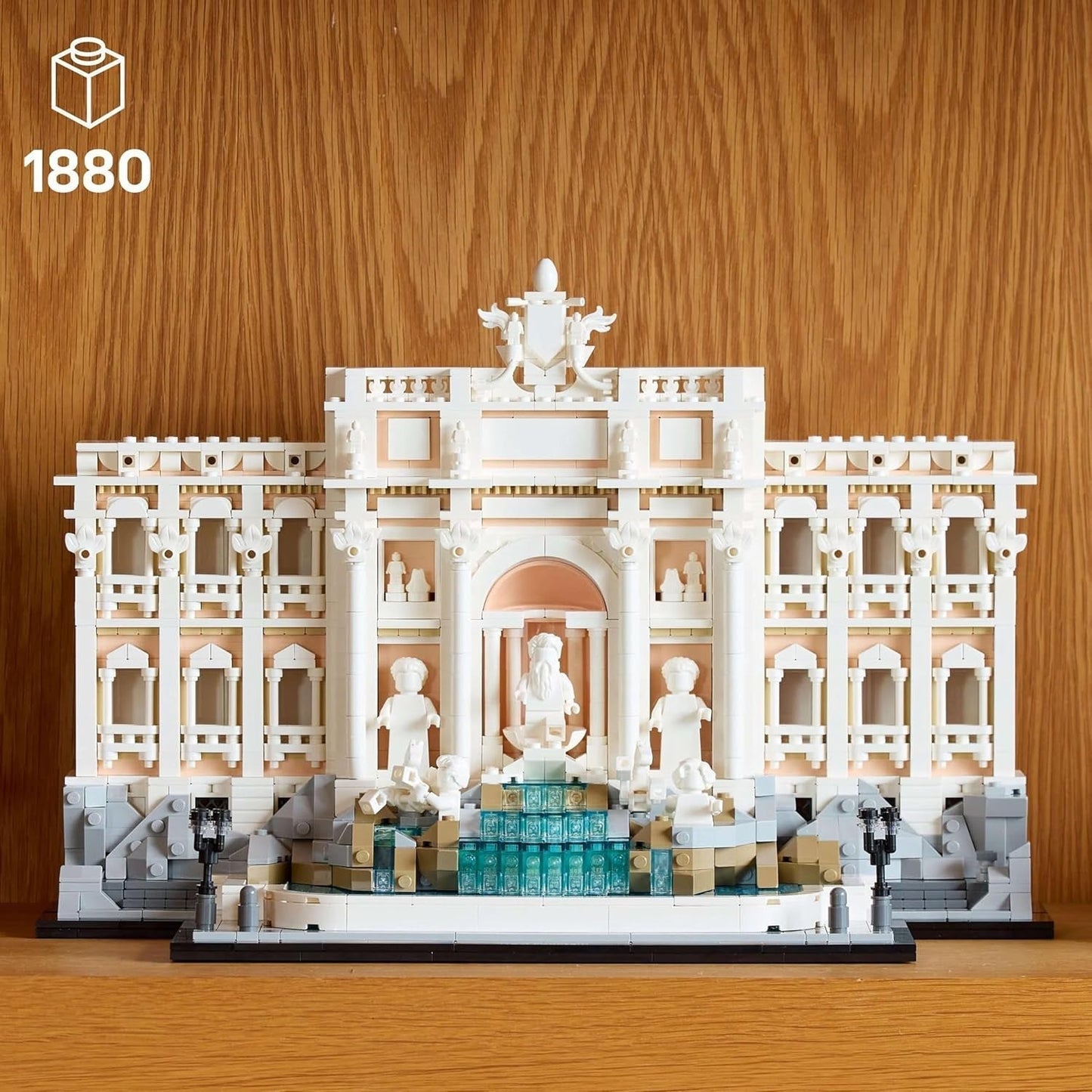 LEGO Architecture Trevifontein - Model van een monument in Rome met minifiguren sculpturen - verzamelstuk voor kantoor en woonkamer - cadeau voor volwassenen en architectuurliefhebbers 21062 Bouwsets Besuche den LEGO-Store