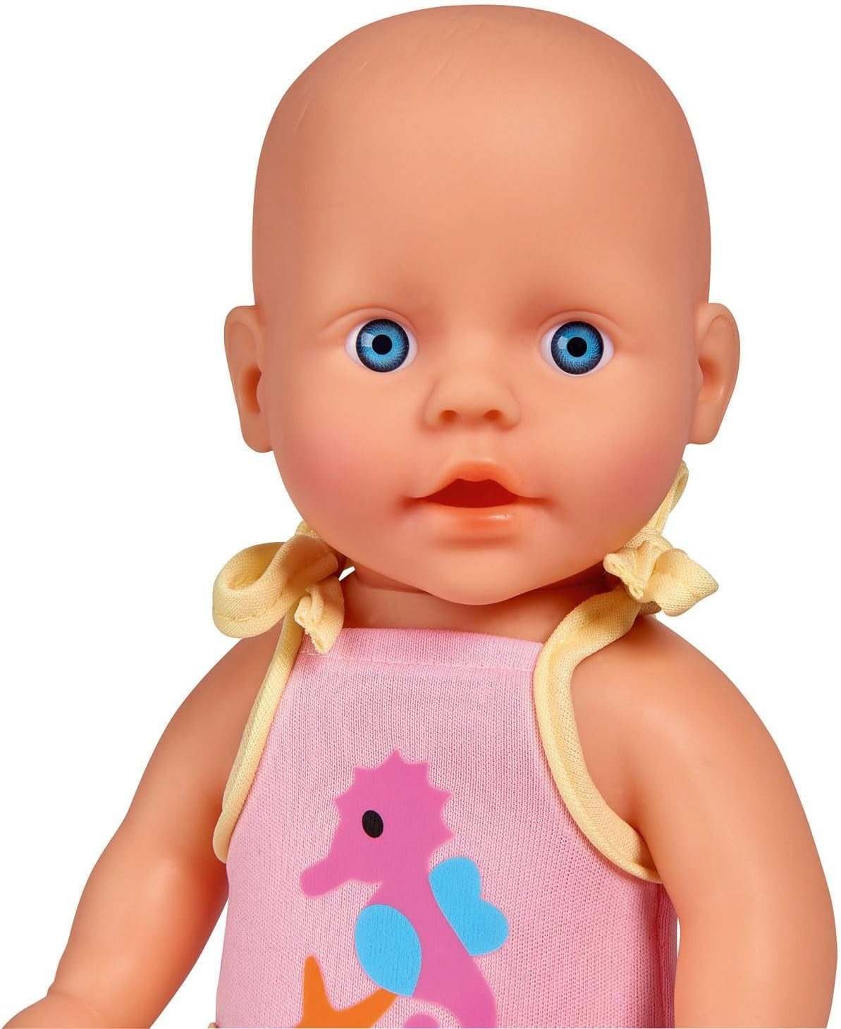 Simba 105030172 - Babybadpop voor pasgeborenen, vinylpop in badpak met zwembril, 30 cm, pop, vanaf 3 jaar Poppen Naty Shop