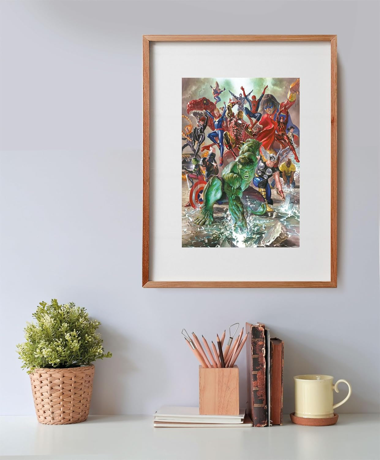 Clementoni Marvel puzzel 500 stukjes volwassenen - puzzel voor volwassenen in 49 x 36 cm - uitdagende puzzel voor volwassenen van Clementoni 35546 puzzel Naty Shop