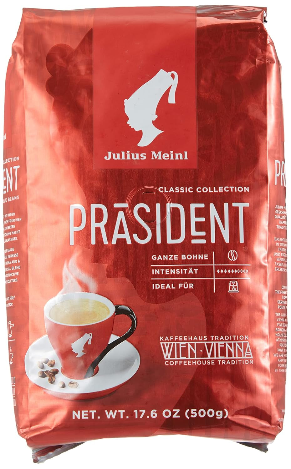 President hele bonen, pakket van 2 (2 x 500 g)