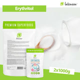 Erythritol - Natuurlijk suikeralternatief, 2 Kg Zoetstoffen Naty Shop