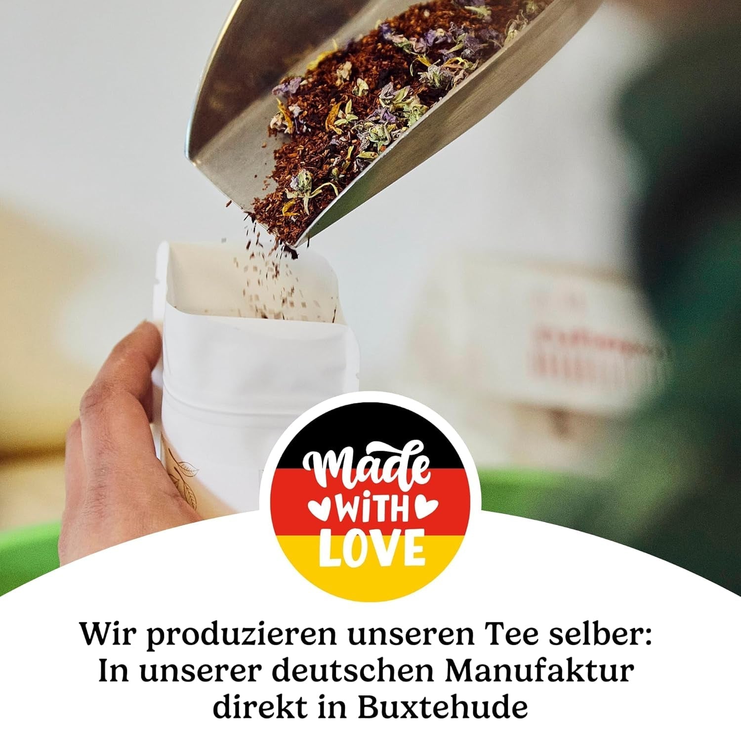 Biologische Yerba Mate-thee De originele 1 kg losse mate-thee Hoge cafeïne, ongebrand, luchtgedroogd, in het laboratorium geteste mate-bladeren, verpakt in Duitsland Premium kwaliteit Gräfenhof