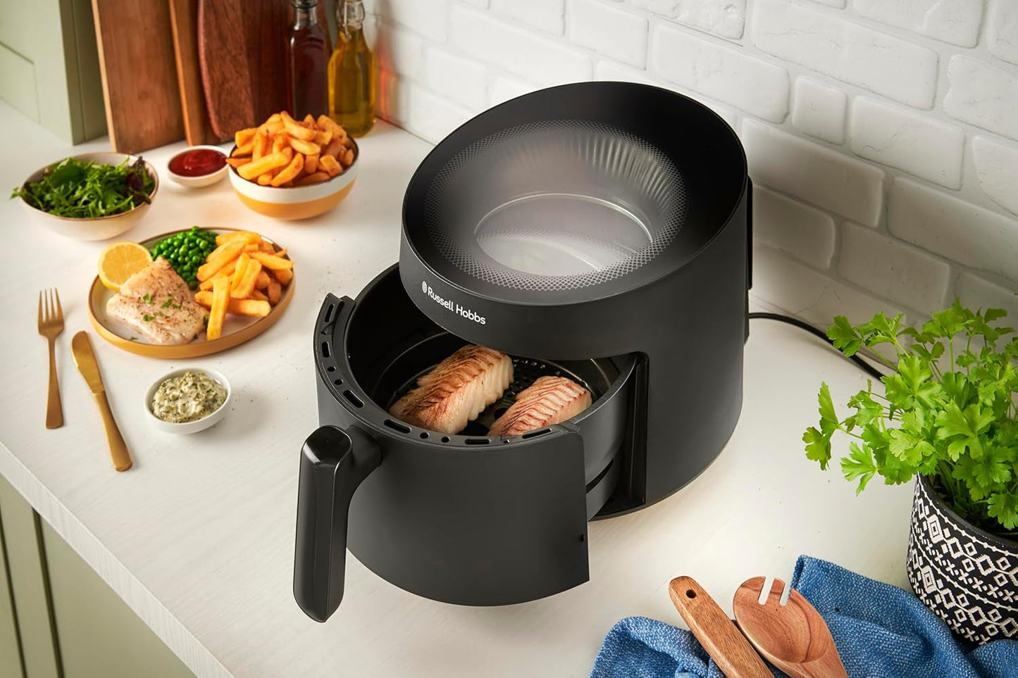 Russell Hobbs Airfryer, 5 liter, 10 programma's, kijkvenster Naty Shop Appliances