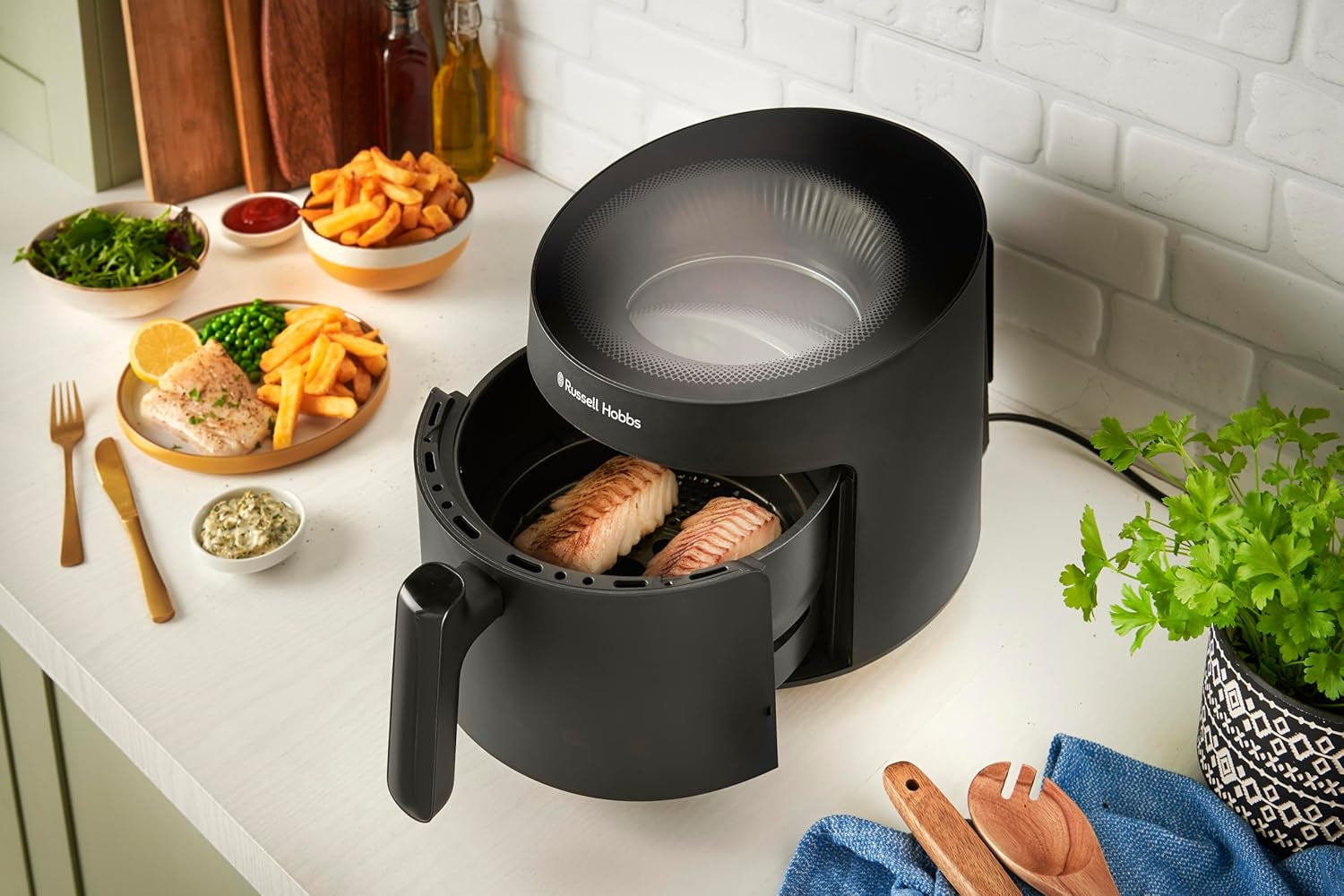 Russell Hobbs Airfryer, 5 liter, 10 programma's, kijkvenster Naty Shop Appliances