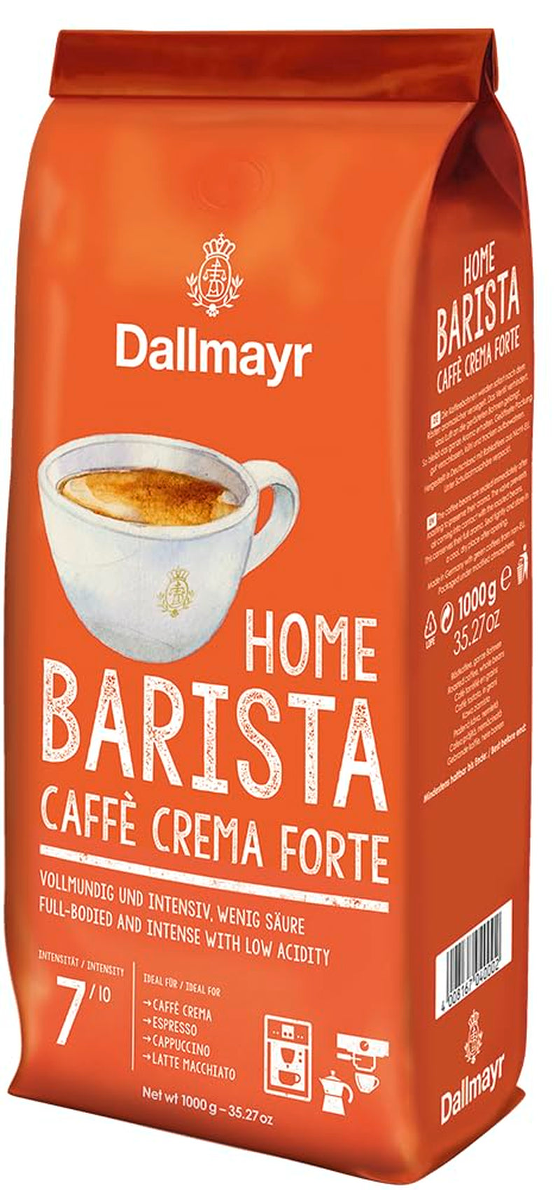 Thuis Barista Caffé Crema Forte 1000g hele bonen