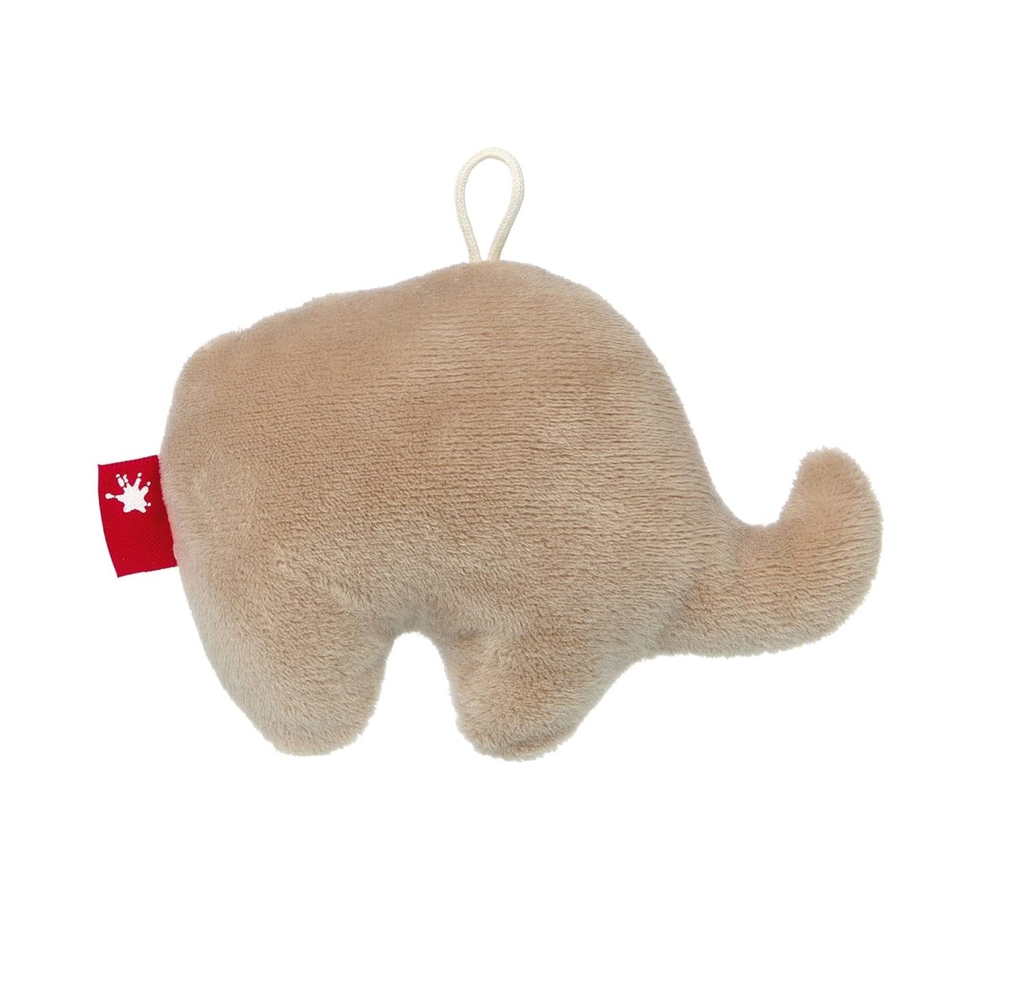 SIGIKID Catch Elephant, RedStars babyrammelaar: vangen, ontdekken, spelen, voor baby's vanaf de geboorte, nr. artikel 42951, beige-grijs 13 cm Jucarii Bebe Naty Shop