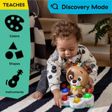 Baby Einstein, Drum & Learn Dean Muzikaal leerspeelgoed - Multisensorisch babyspeelgoed, 2 speelmodi, kleuren, vormen en instrumenten, 50+ geluiden, vanaf 6 maanden Babyspeelgoed Naty Shop