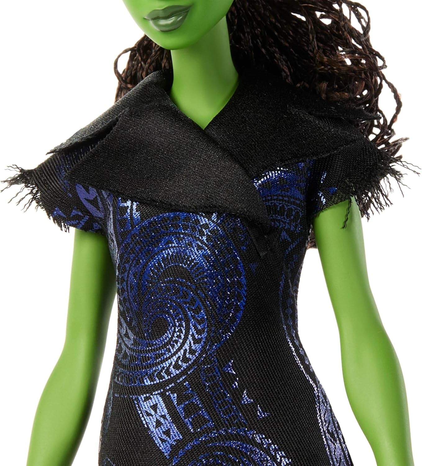Mattel Wicked: for Good zingende Elphaba modepop van Universal Pictures met afneembare, op film geïnspireerde outfit zingt "for Good" in het Engels, JFM09